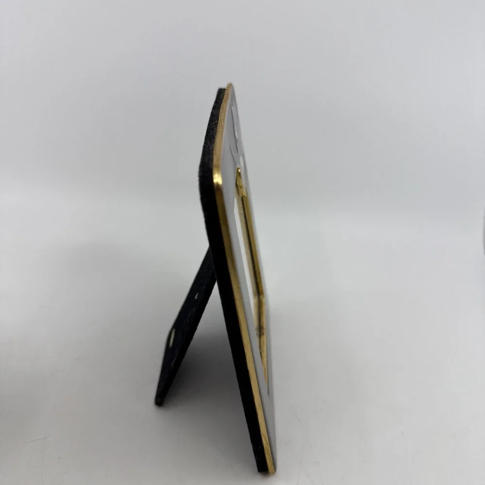 Vtg Cloisonne Iris Black‎ 3.5